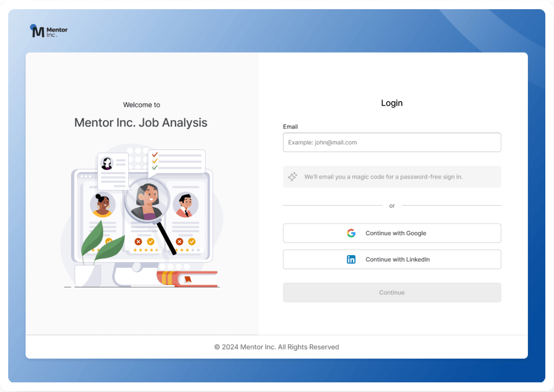 Corporate dashboard